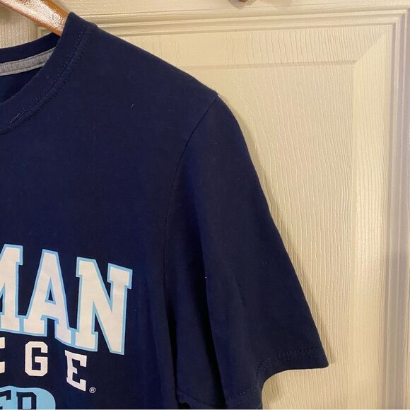 Spell college Brother Russell Athletic Blue Short Sleeve Tee - Picture 3 of 6